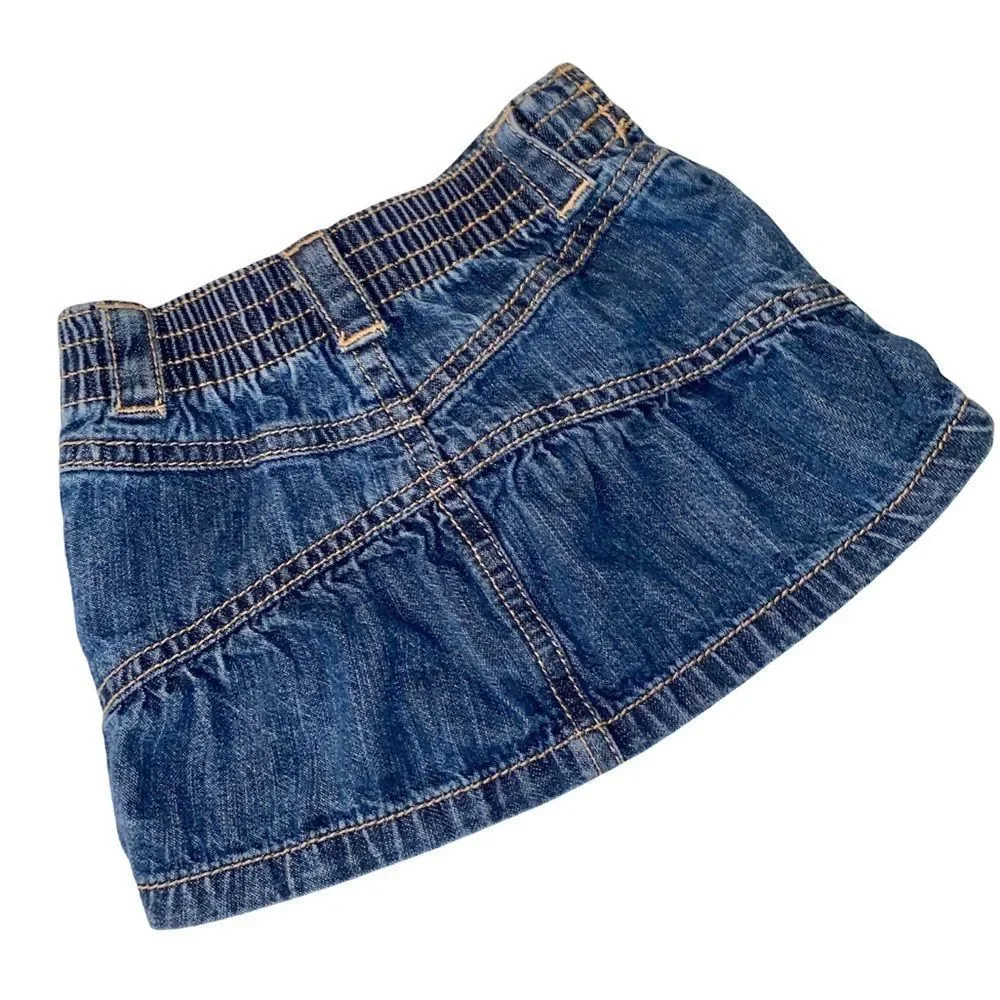 🎀3/$23🎀 old navy toddler jean mini skirt